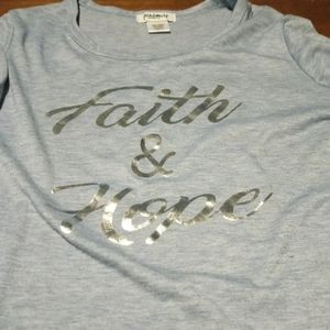 StitchWurks Graphics Scoop Neck Top Size M